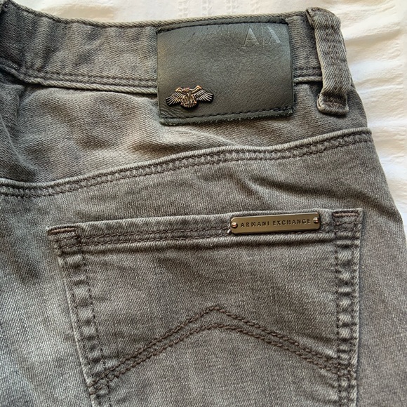 Armani Exchange Black Skinny Jeans - Picture 7 of 8